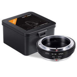 K&F Concept FD-M4/3 Lens Adapter Canon Adapter Ring for Canon FD FL Lens