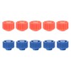 100pcs Plug Luer Lock Caps for Feeding Tubes Plastic Caps