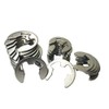 120 Pcs E-Clip E Snap Ring 304 Stainless Steel Retaining