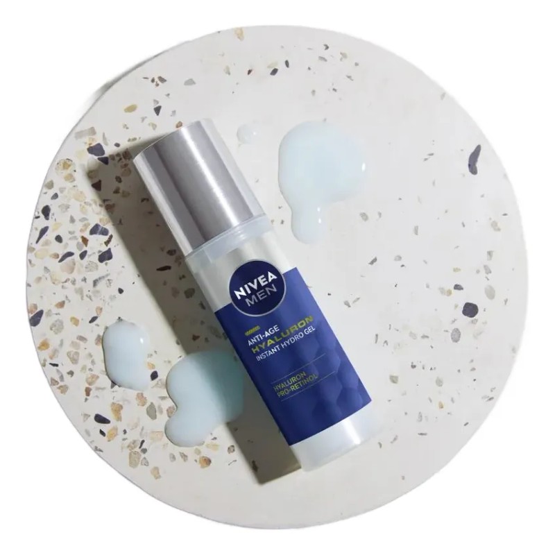 Nivea Men, Gel Hidratante Para Cara Anti-edad Hyaluron 50ml