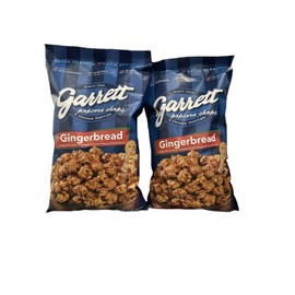Garrett Gingerbread Popcorn Snacks, 20 oz, Pack of 2