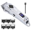 Professional Electric Hair Clipper LED Display Hair Trimmer Cutting Machine