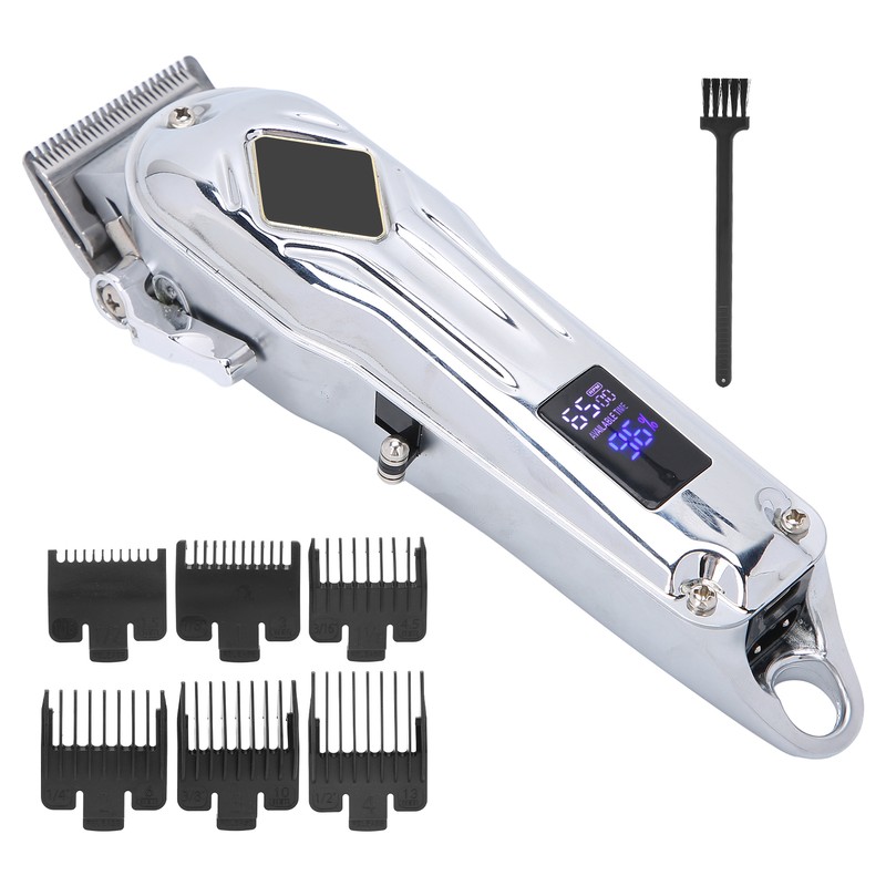 Professional Electric Hair Clipper LED Display Hair Trimmer Cutting Machine