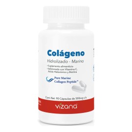 Colágeno Hidrolizado Marino 90 Cápsulas Vizana Nutrition