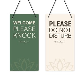Putuo Decor Señal de PVC Please do not disturb/Welcome - 1