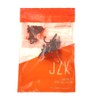 JZK 30 x Black Metal Wall Hooks with Screws Coat