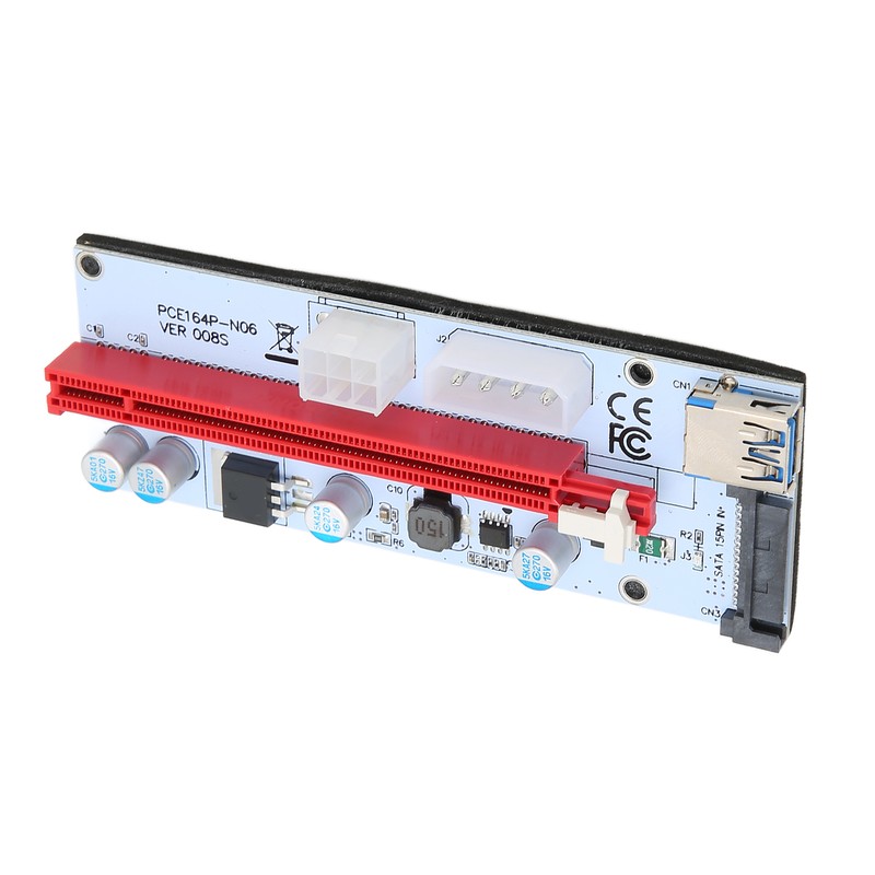 PCIE Riser Adapter Card 1X to 16X 3 Interface Easy