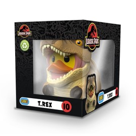TUBBZ Boxed Edition T-Rex Collectible Vinyl Rubber Duck Figure - Official Jurassic Park Merchandise - TV, Movies & Video Games