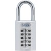 ABUS 183AL/45 Heavy Duty Combination Lock, Silver