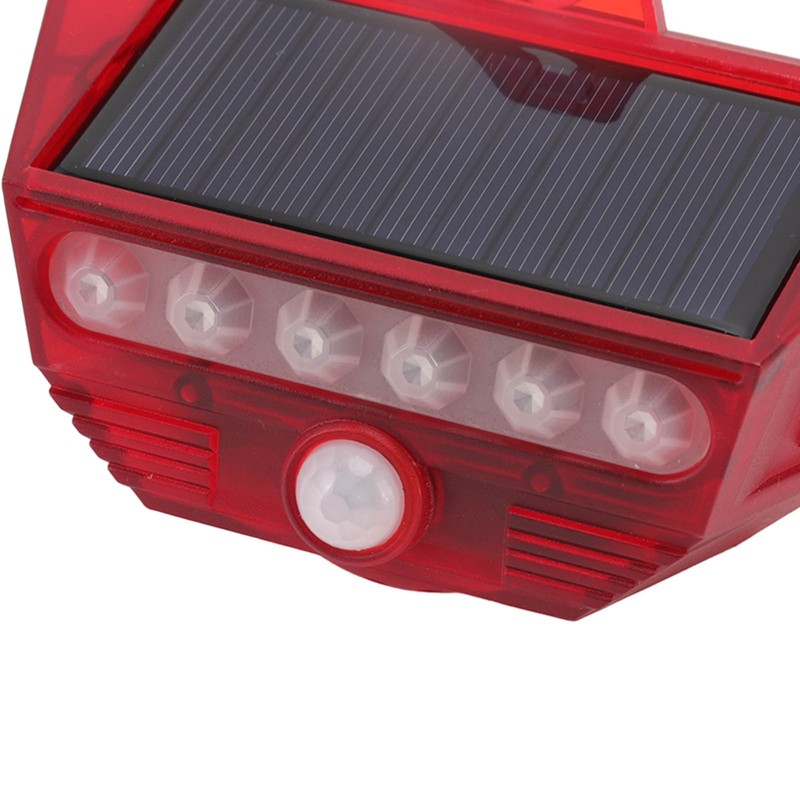 Solar Alarm Lamp Motion Sensor Security Solar Sound Alarm Siren