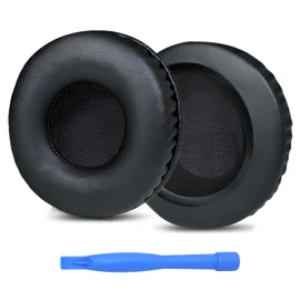 Ear Pads Replacement for Skullcandy Hesh, Hesh 2, Hesh 2 Bluetooth Wireless Over-Ear Headphones by MMOBIEL - Memory Foam and Protein PU Ear Pad Cushions - Noise Isolation Earpads Replacement – Black