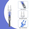 DONGKER 10pcs Archery Bow Nock,LED Nock Automatically Lighted Nock 6.2mm