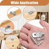 Taiss Pack of 120 Shelf Pins Kit Shelf Support 4