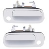 LUJUNTEC Exterior Door Handles,Front Door Handles Driver Left Passenger Right
