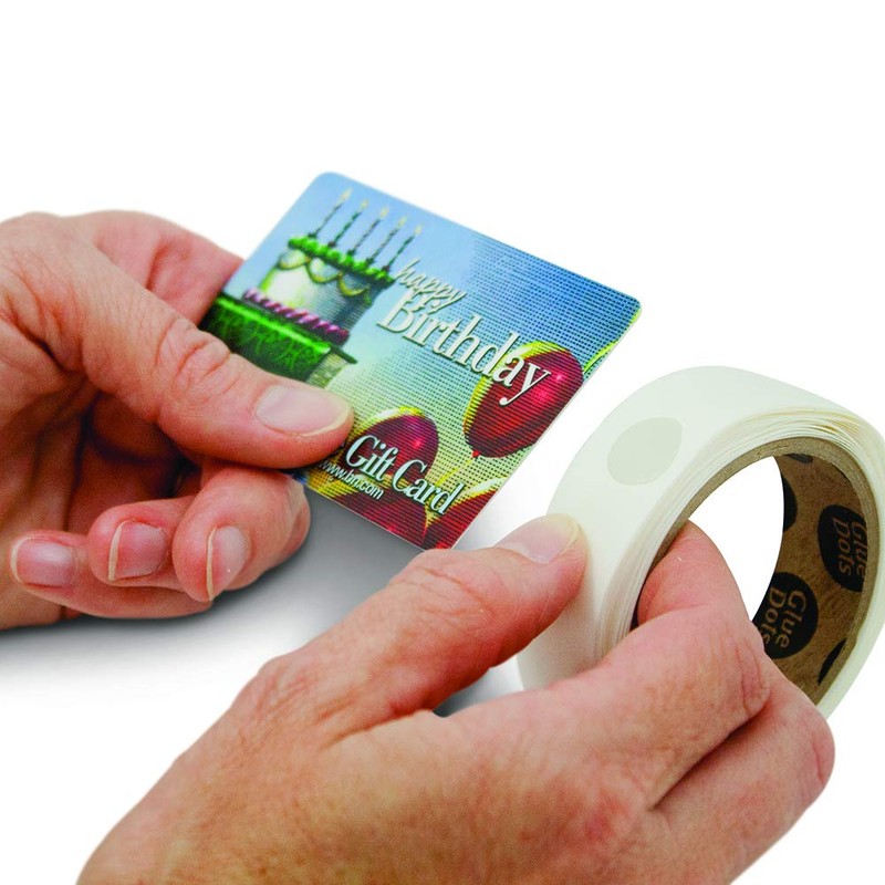 Glue Dots 08248 Clear Dot Roll Set, Multi-Colour