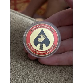 US MARINE CORPS SPECIAL OPERATIONS COMMAND Challenge Coin (CC)