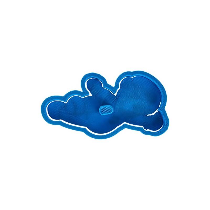 Cuticuter Bros Mario Cookie Cutter, Blue, 8 x 7 x