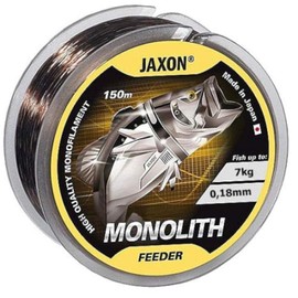Jaxon Monolith Feeder Fishing Line 150 m / 0.16-0.35 mm Spool Monofilament Feeder Line (0.18 mm / 7 kg)