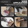 dophee 20PCS 80 Grit Aluminum Oxide Abrasive Flap Wheel Sander