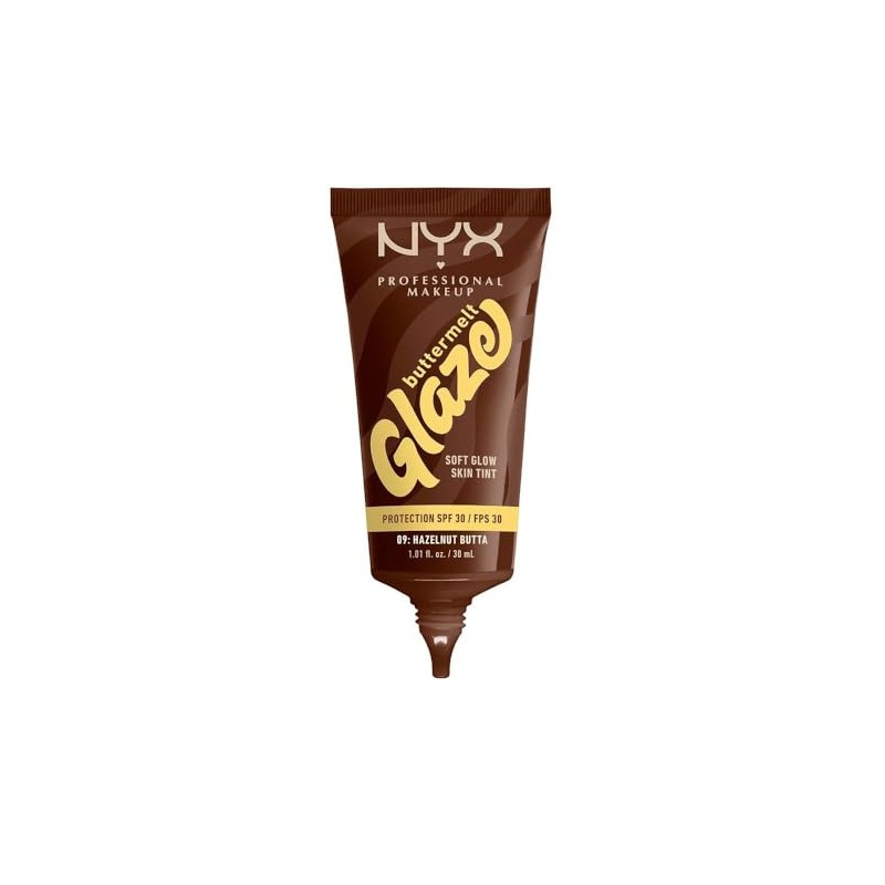 NYX Professional Makeup Buttermelt Glaze Tint, Tinta de maquillaje para