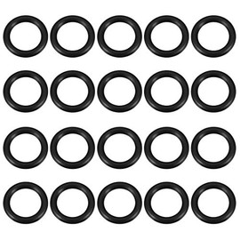sourcing map Nitrile Rubber O-Rings 28mm OD 21mm ID 3.5mm Width, Metric Nitrile Rubber Sealing Gasket for Automotive Machine Plumbing, Pack of 20