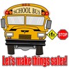 CafePress Safer School Bus Oval Car Bumper Sticker