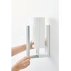Yamazaki Plate 3420 Magnetic Kitchen Paper Towel Holder with Stopper,
