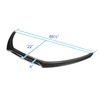 Spec-D Tuning Glossy Black Front Bumper Lip Spoiler Splitter Body