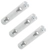 SJZBIN 5PCS Slotted Pins with Double Hole Nuts Cross Hole