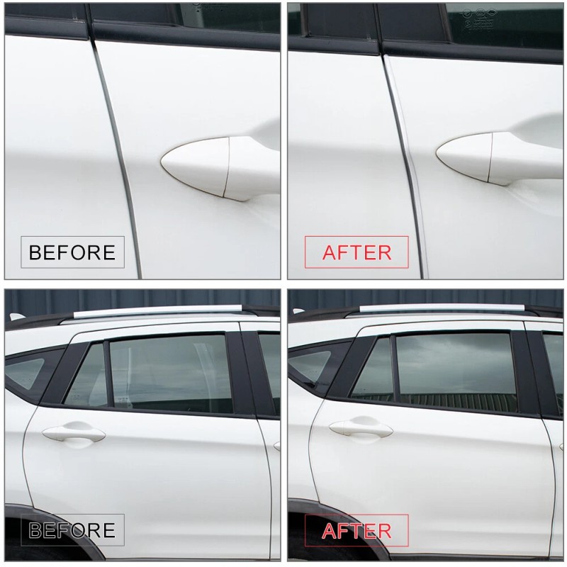 XUKEY Car Door Boot Edge Protector Strip Trim Rubber U