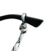 Carson Paracord Glasses Strap - White/Grey (EX-50WGY)