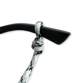 Carson Paracord Glasses Strap - White/Grey (EX-50WGY)