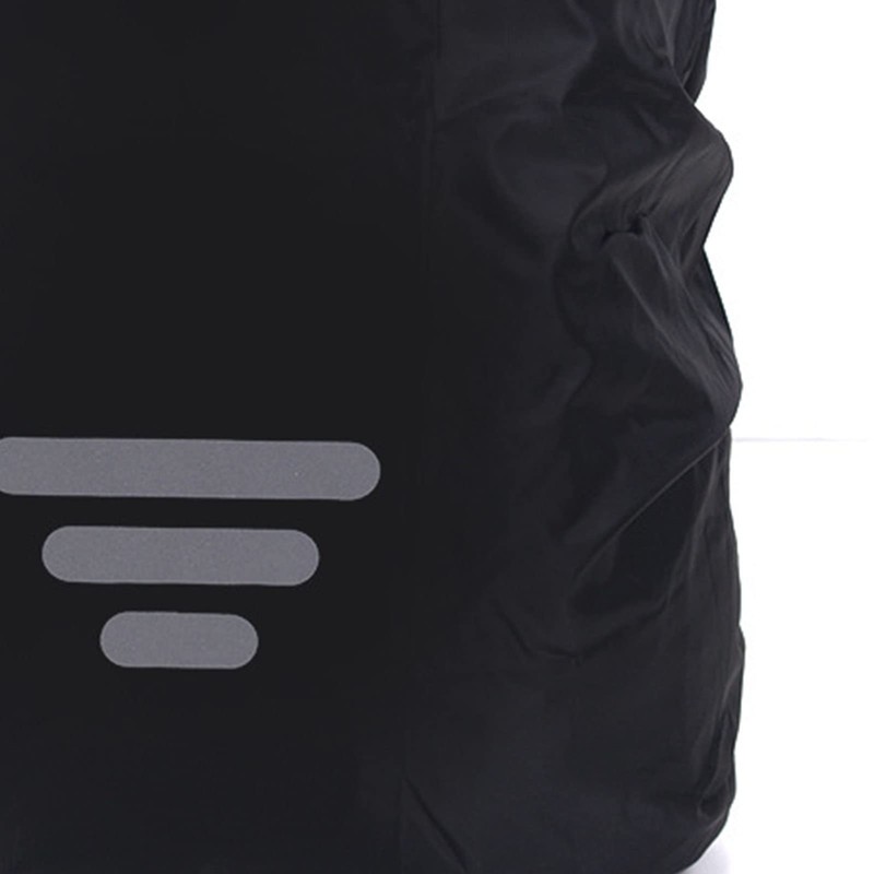 VINGVO Funda Impermeable para Mochila, Impermeable, Ligera, Color Negro, Fácil