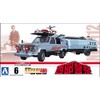 青島文化教材社 Western Police No. 6 Nissan SAFARI WD & Tank