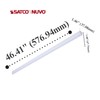 Satco 65-1221 4FT 19W LED Strip Light, CCT Selectable 2700K-5000K,