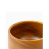 Emery Shokai Wooden Dinnerware Egg Bowl Approx. Length 3.5 x