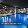 LED Pool Light Bulb,45W 120V 6000K Daylight White LED Pool