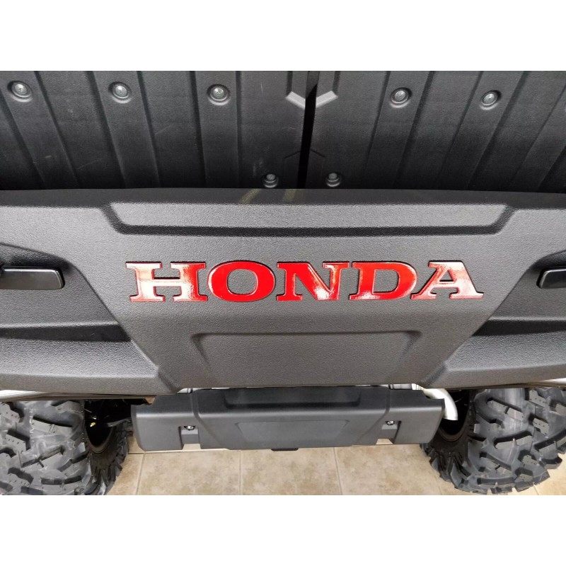 TVC HONDA PIONEER 700 1000-5 TAILGATE GRAPHICS RED GLOSS