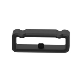 18mm /20mm / 22mm / 24mm / 26mm / 28mm Silicone Rubber Fastener Rings Watch Bands Security Loop Wristband Fastener Band Keeper Loops Replacement 11Pack Watch Band Fasteners (Black, for 24mm Band)