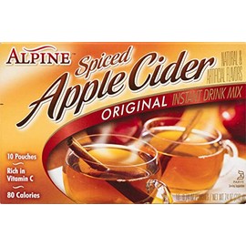 Alpine Spiced Cider Apple Flavor Drink Mix, 10 pouches (Pack of 1)