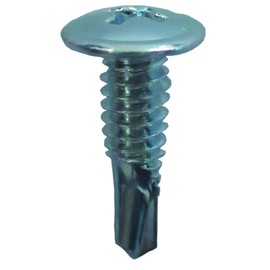 DAIDOHANT 10175636 YAIBA Unichrome Clip Screws, Thin Washers, Nominal Diameter D: 0.17 x Length (L) 0.5 x Head Diameter (D) 0.3 inches (8 mm), 50 Pieces