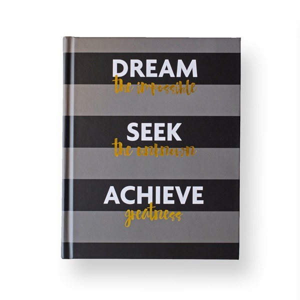 Fitlosophy Fitspiration Journal: 16 Weeks of Guided Fitness Inspiration, Dream Seek Achieve