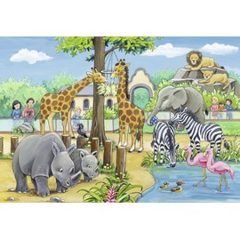 ラベンスバーガー(Ravensburger) 動物園へようこそ(24ピースx2) 07806 6