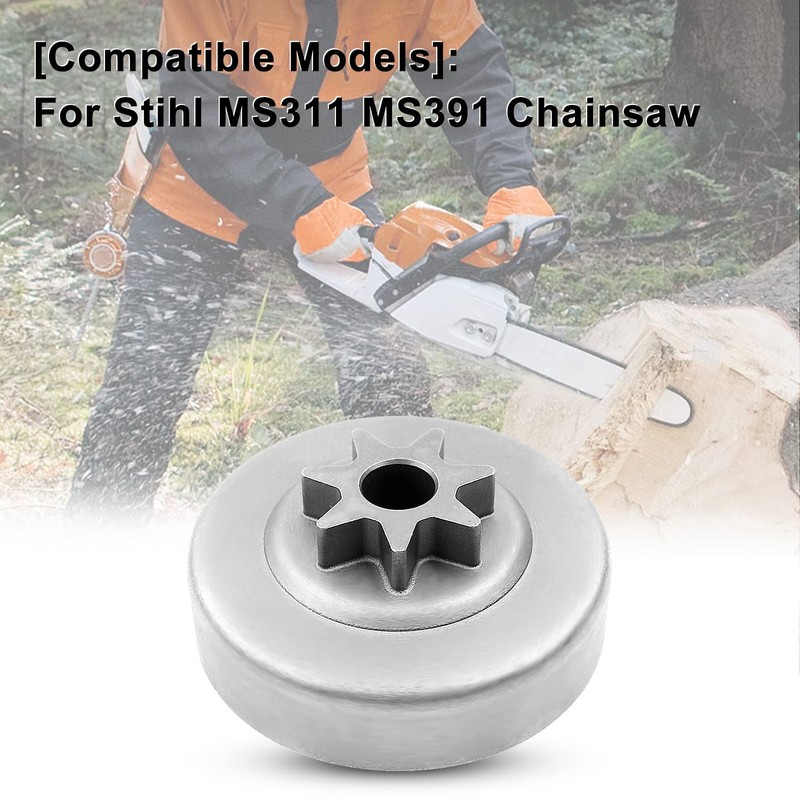 Mtanlo 3/8" Clutch Drum Sprocket Oil Pump Worm Gear Kit