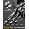 Chunky Chain Men Hip Hop Jewelry 14mm 28inches Stainless Steel
