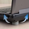Portable laptop rubber pad foot cooling rubber laptop stand / 휴대용 노트북고무패드 발 쿨링 노트북 받침고무 받침대