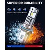 AUTOONE 9007/HB5 LED Bulb Hi Lo 50000LM for Automotive Halogen