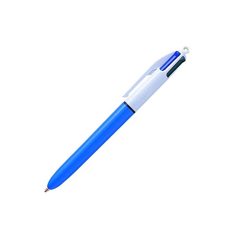 Bic Japan BIC 4 Color Ballpoint Pen 1.0mm 4CMDBLU Blue