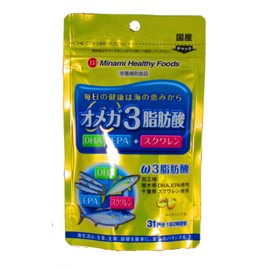 Minami Healthy Foods Omega 3 Fatty Acids 31 Day Supply 62 Balls