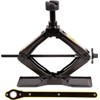 Steel Scissor Jack for Car 1.8 Ton Oversized Base, Portable,
